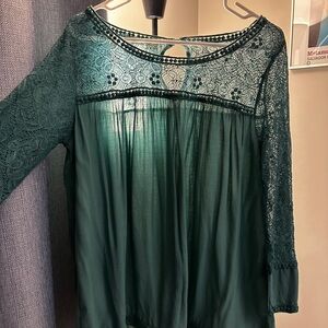 Paolo Casalini Green Lace Women's Top